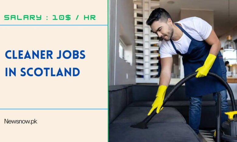 Cleaner Jobs in Scotland