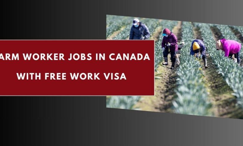 Farm Worker Jobs in Canada With Free Work VISA