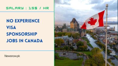 No Experience Visa Sponsorship Jobs in Canada