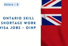 Ontario Skill Shortage Work VISA Jobs