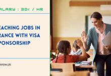 Teaching Jobs in France with Visa Sponsorship