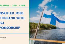 Unskilled Jobs in Finland with Visa Sponsorship