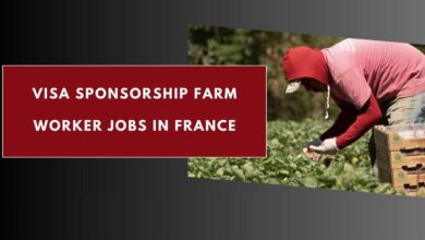 Visa Sponsorship Farm Worker Jobs in France