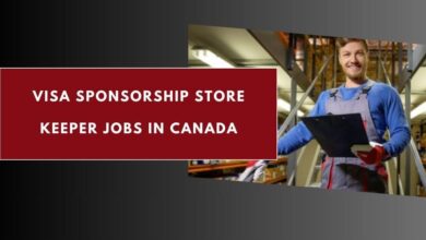 Visa Sponsorship Store Keeper Jobs in Canada