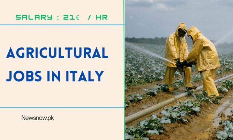 Agricultural Jobs in Italy