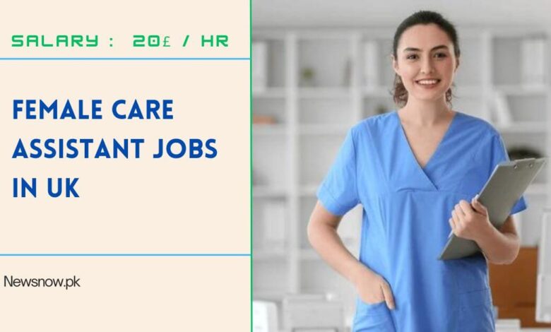 Female Care Assistant Jobs in UK