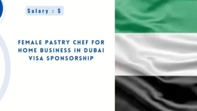 Female Pastry Chef for Home Business in Dubai