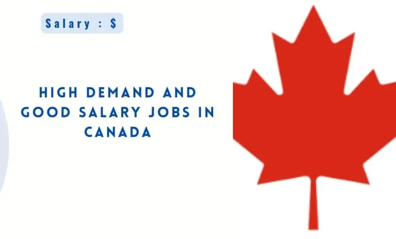 High Demand Jobs in Canada