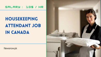 Housekeeping Attendant Job in Canada