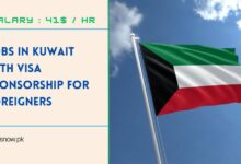 Jobs in Kuwait with Visa Sponsorship for Foreigners