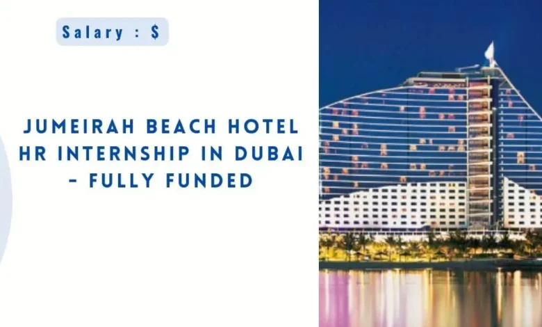 Jumeirah Beach Hotel HR Internship