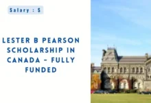Lester B Pearson Scholarship
