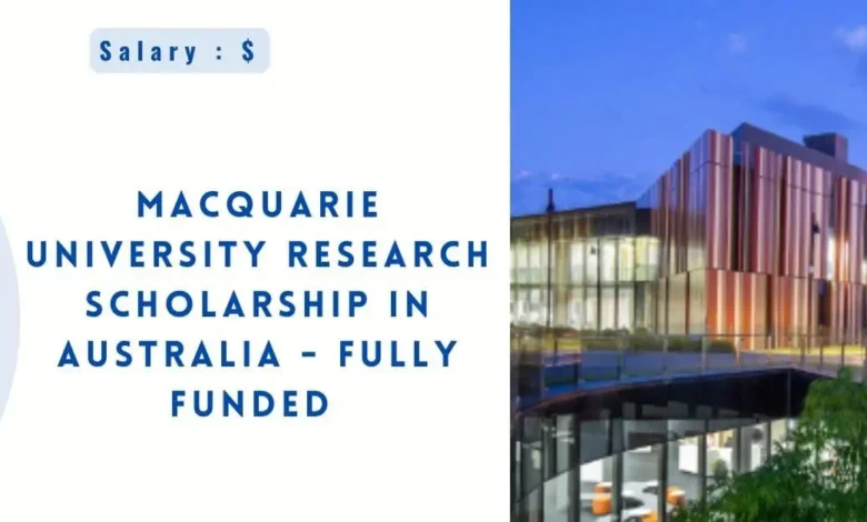 Macquarie University Research Scholarship