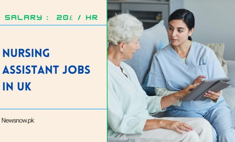 Nursing Assistant Jobs in UK