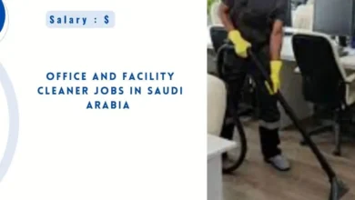 Office and Facility Cleaner Jobs in Saudi Arabia