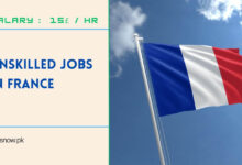 Unskilled Jobs in France