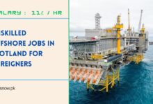 Unskilled Offshore Jobs in Scotland For Foreigners