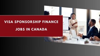 Visa Sponsorship Finance Jobs in Canada