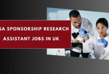 Visa Sponsorship Research Assistant Jobs in UK