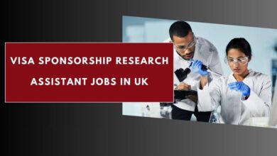 Visa Sponsorship Research Assistant Jobs in UK