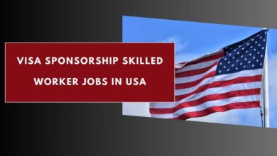 Visa Sponsorship Skilled Worker Jobs in USA