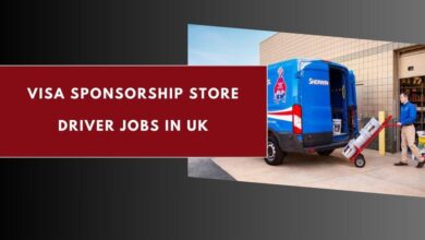 Visa Sponsorship Store Driver Jobs in UK