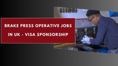 Brake Press Operative Jobs in UK - Visa Sponsorship