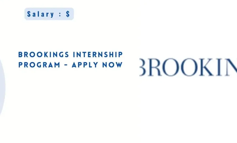 Brookings Internship Program