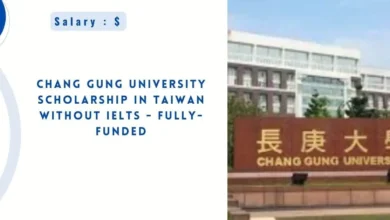 Chang Gung University Scholarship in Taiwan without IELTS