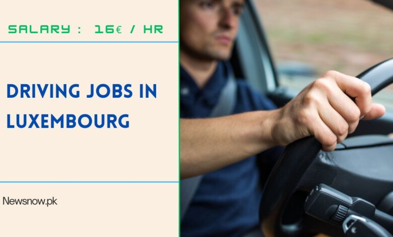 Driving Jobs in Luxembourg