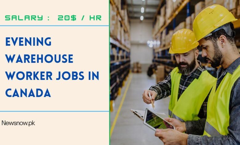 Evening Warehouse Worker Jobs in Canada