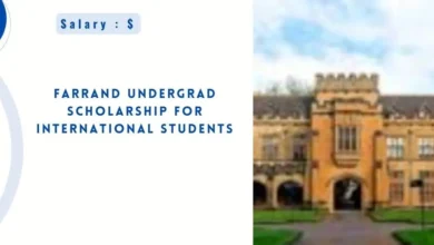 Farrand Undergrad Scholarship