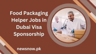 Food Packaging Helper Jobs in Dubai Visa Sponsorship