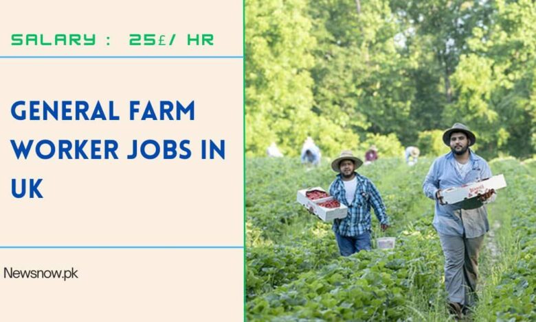 General Farm Worker Jobs in UK