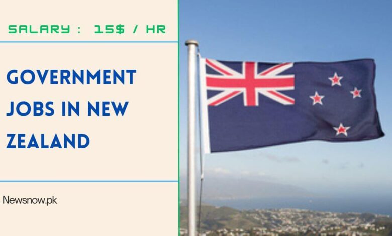 Government Jobs in New Zealand