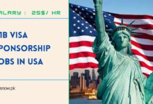 H1B Visa Sponsorship Jobs in USA