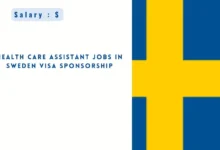 Health Care Assistant Jobs in Sweden Visa Sponsorship