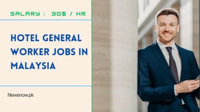 Hotel General Worker Jobs in Malaysia