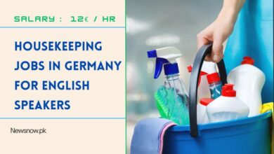 Housekeeping Jobs in Germany for English Speakers