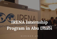 IRENA Internship Program in Abu Dhabi