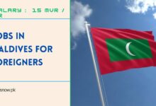 Jobs in Maldives for Foreigners