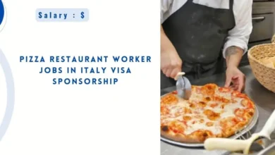 Pizza Restaurant Worker Jobs in Italy