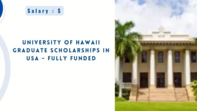 University of Hawaii Graduate Scholarships in USA