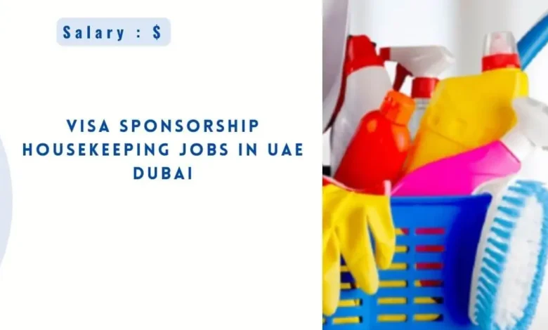 Housekeeping Jobs in UAE