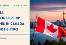 Visa Sponsorship Jobs in Canada for Filipino