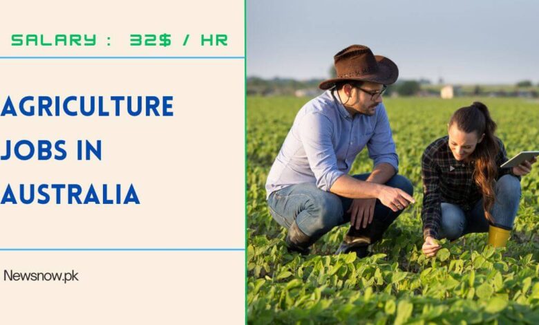 Agriculture Jobs in Australia