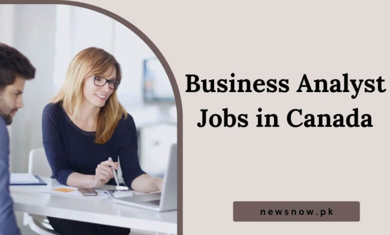 Business Analyst Jobs in Canada