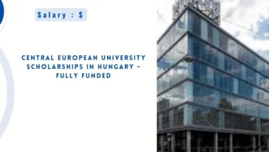 Central European University Scholarships in Hungary