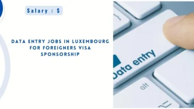 Data Entry Jobs in Luxembourg for Foreigners