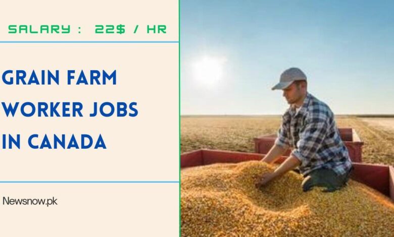 Grain Farm Worker Jobs in Canada